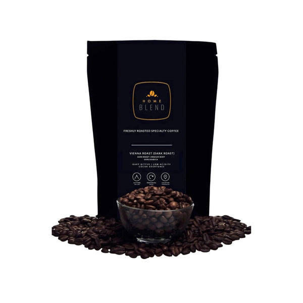 Home Blend Vienna Roast Coffee (250 gm) - Caramelly