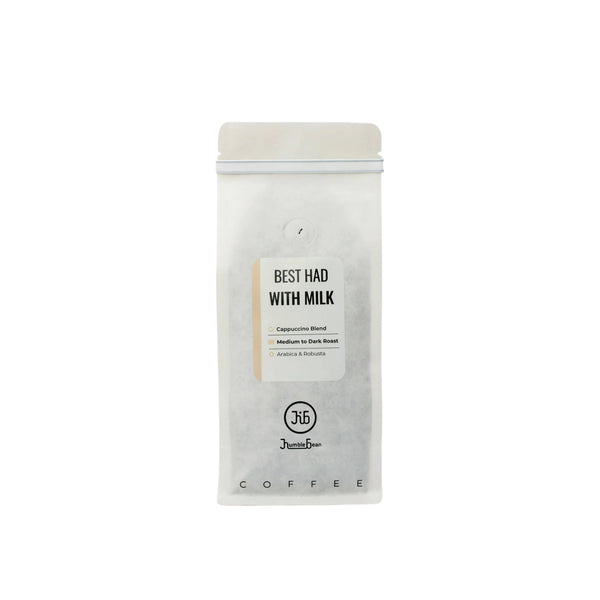 HumbleBean Best Had with Milk Cappuccino Blend - Caramelly