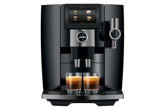 Jura J10 Coffee Machine (Piano Black) - Caramelly