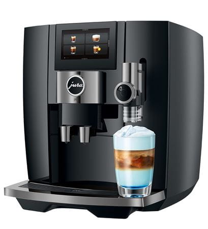 Jura J10 Coffee Machine (Piano Black) - Caramelly