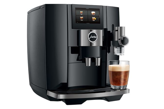 Jura J10 Coffee Machine (Piano Black) - Caramelly