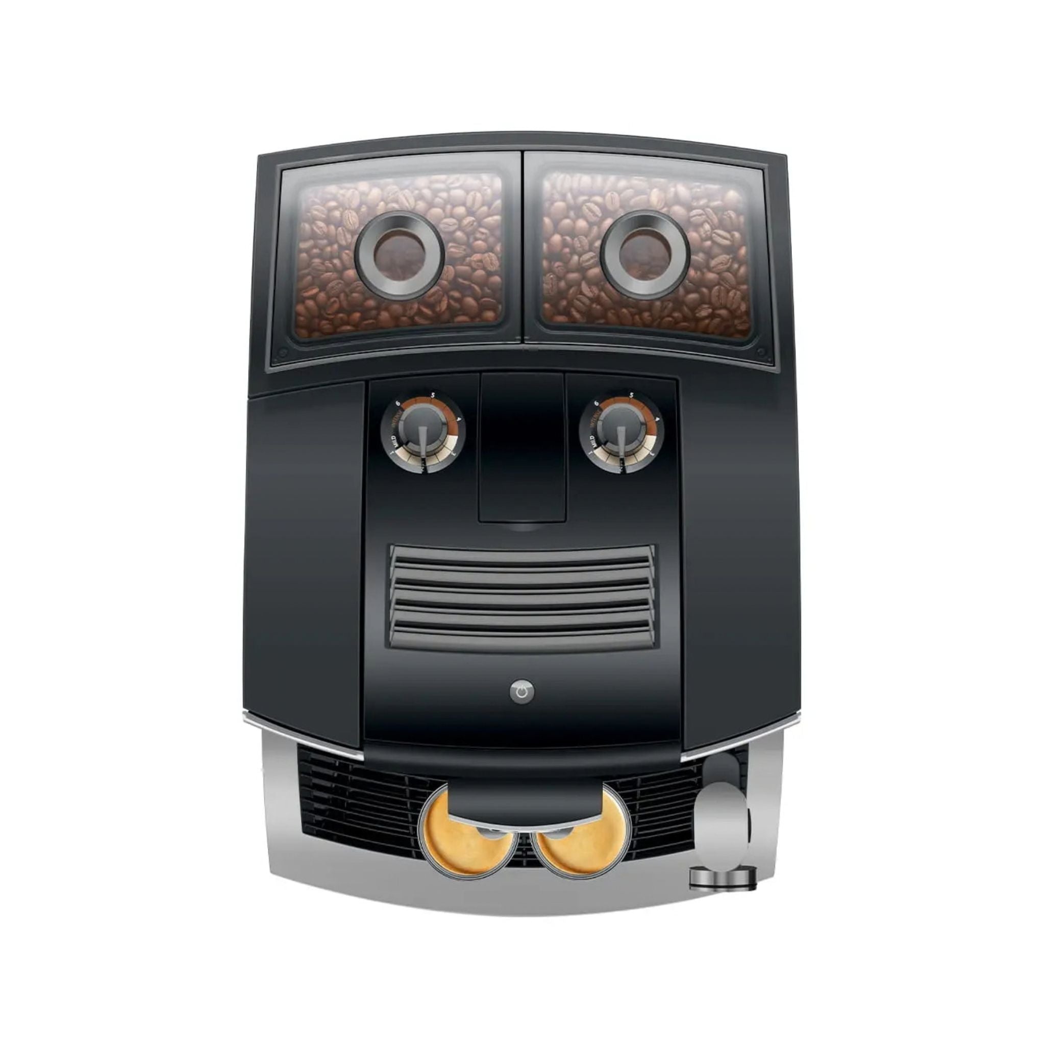 Jura J10 Twin Coffee Machine (Diamond Onyx) - Caramelly