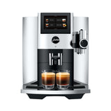 Jura S8 Coffee Machine (Latest Chrome P.A.G.2 Model) - Caramelly