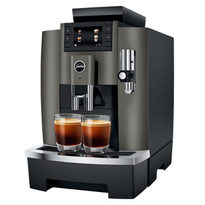 Jura W8 (2026 Model) Coffee Machine (Dark Inox) - Caramelly