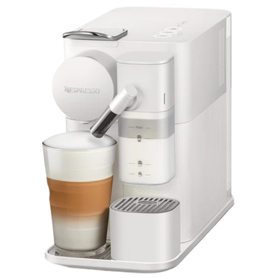 Nespresso® Delonghi Lattissima One Coffee Machine + Free Discovery Pack (10 Capsules) - Caramelly