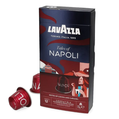 LAVAZZA Tales of Roma Nespresso® Compatible Coffee Capsules - 10 Pods - Caramelly