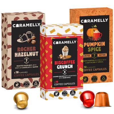 Caramelly Nespresso® Compatible Limited Edition Pack - 30 Pods