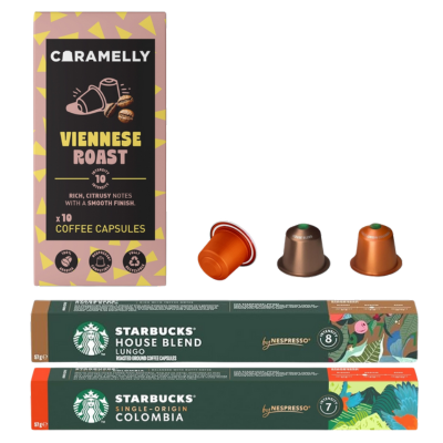 Caramelly Medium - Dark Roast Pack - 30 Pods - Caramelly
