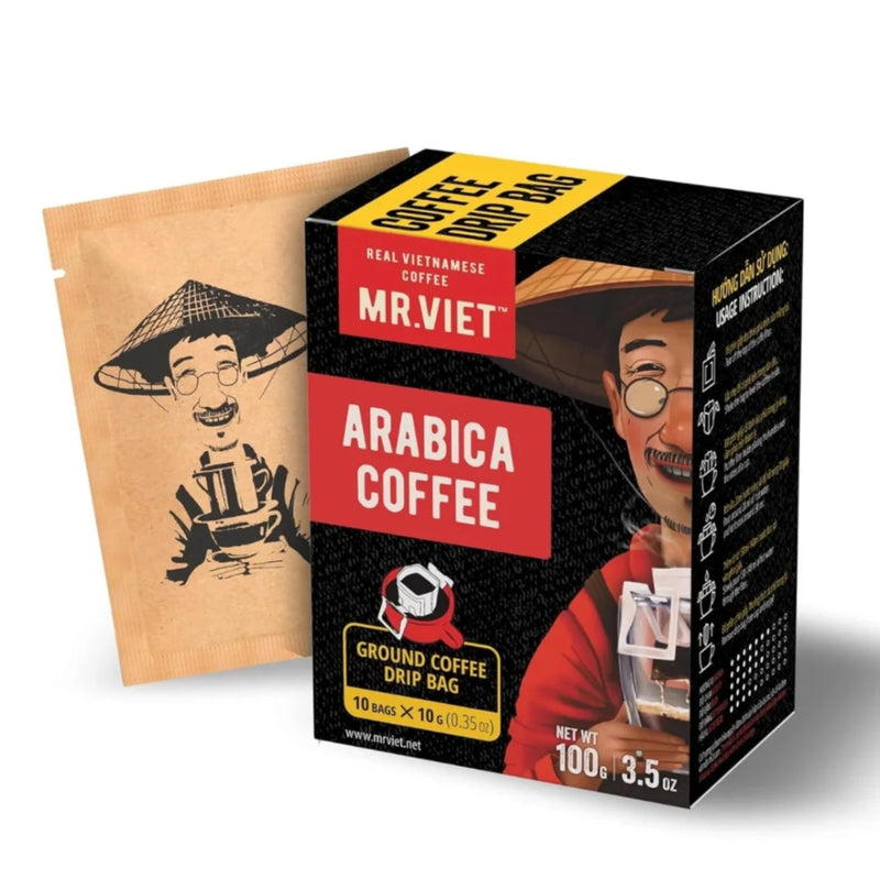 Mr. Viet Arabica Drip Bags (10x10g) - Caramelly