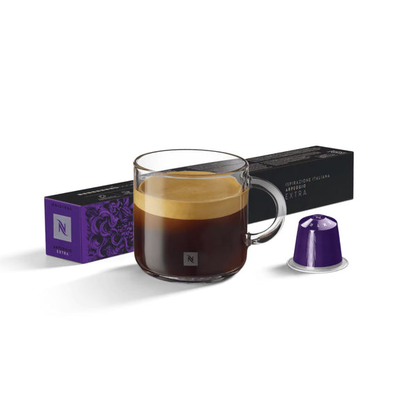 Nespresso Arpeggio Extra Coffee Capsules - 10 Pods - Caramelly