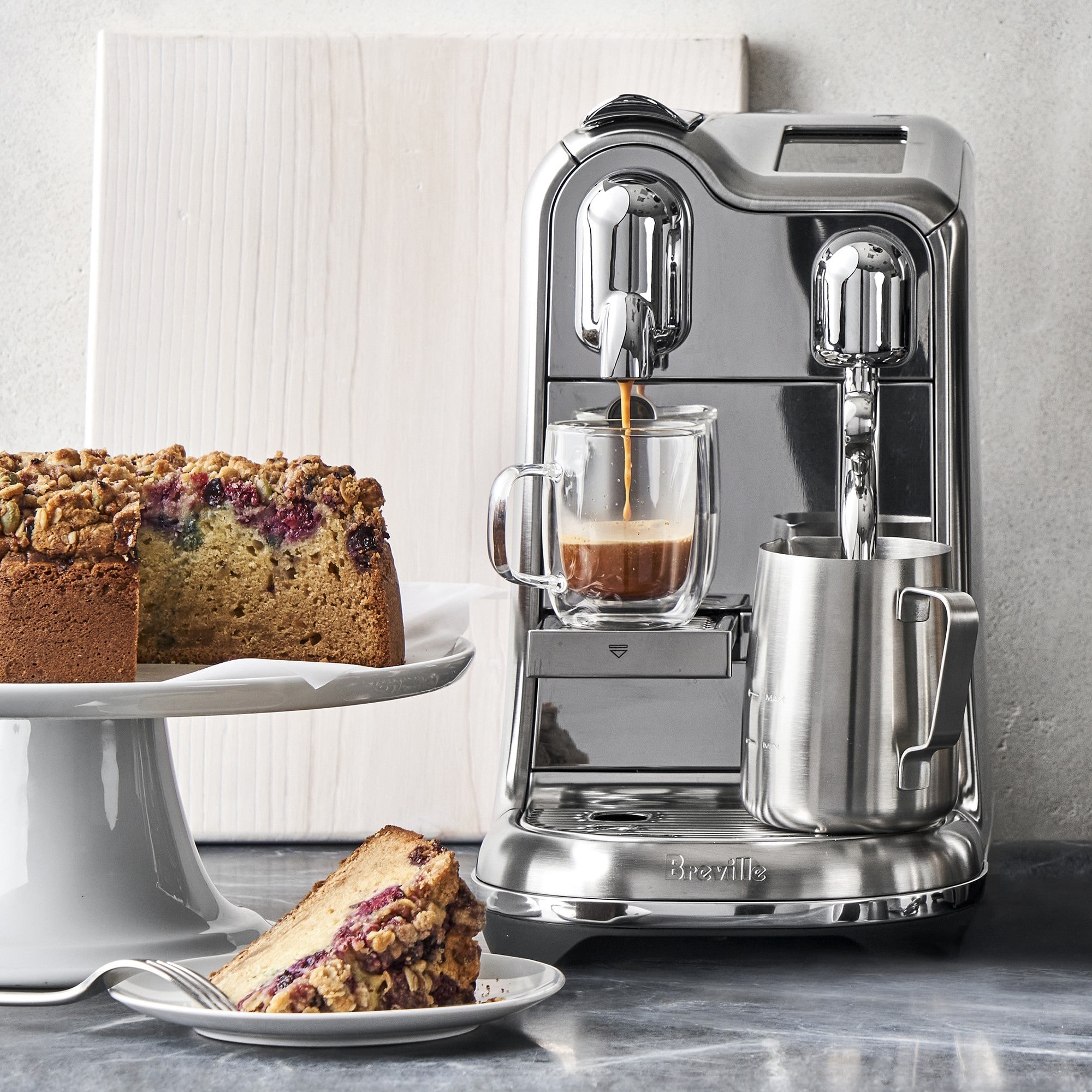 Nespresso® Creatista Pro Coffee Machine + Free 7 Nespresso Capsules - Caramelly