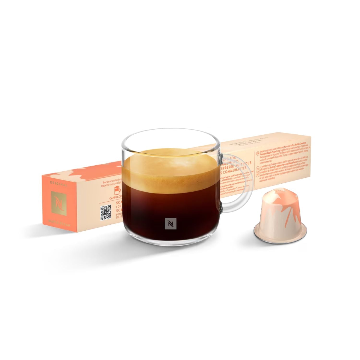 Nespresso® Maple Pecan Coffee Capsules - Caramelly