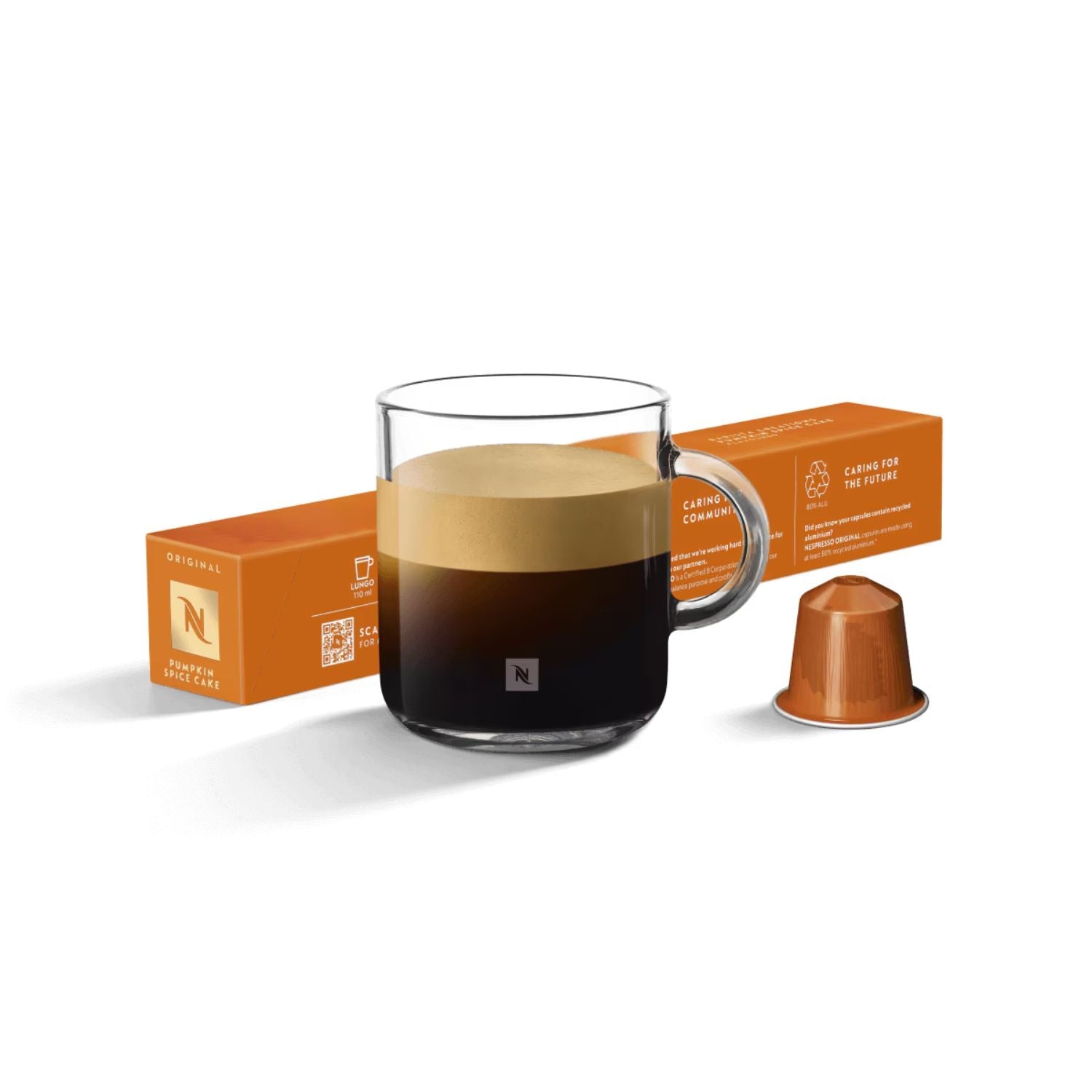 Nespresso® Pumpkin Spice Cake Coffee Capsules - Caramelly
