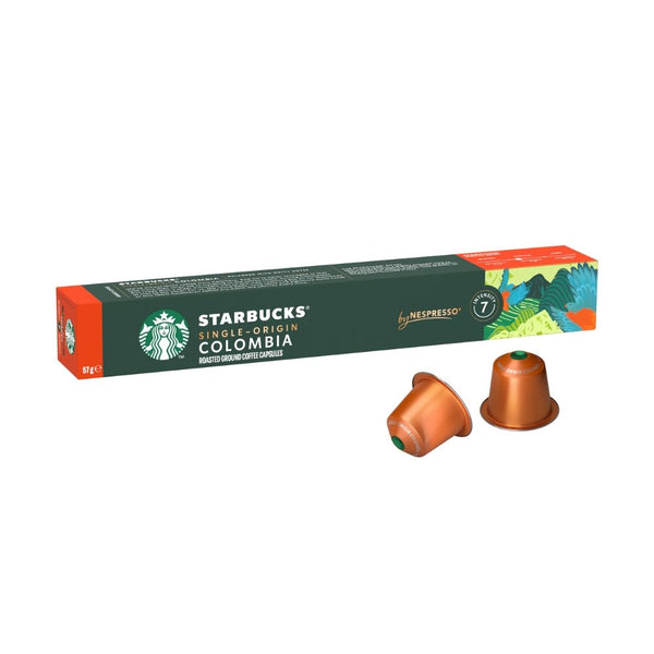 Nespresso Starbucks Colombia Coffee Capsules/Pods - Caramelly