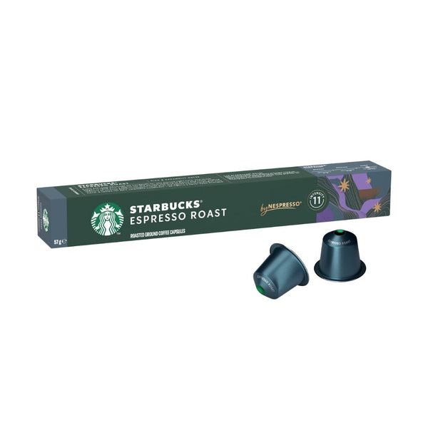 Nespresso Starbucks Espresso Roast Coffee Capsules/Pods - Caramelly