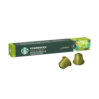 Nespresso Starbucks Guatemala Coffee Capsules - 10 Pods - Caramelly