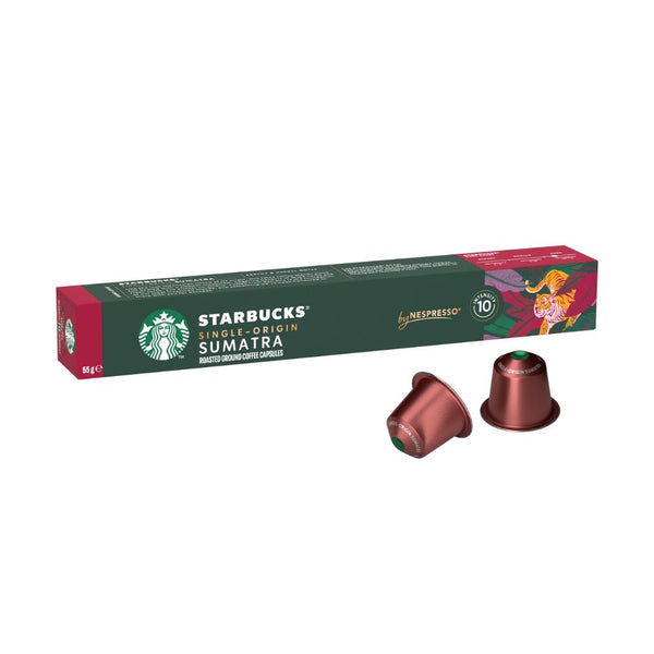 Nespresso Starbucks Sumatra Coffee Capsules/Pods - Caramelly