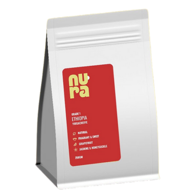 Nura Yirgacheffe Speciality Coffee (Naturals) - Caramelly