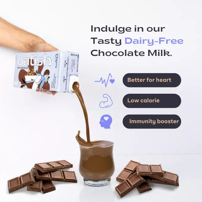 Oatish Rich Chocolate Plant-based Oat Milk
