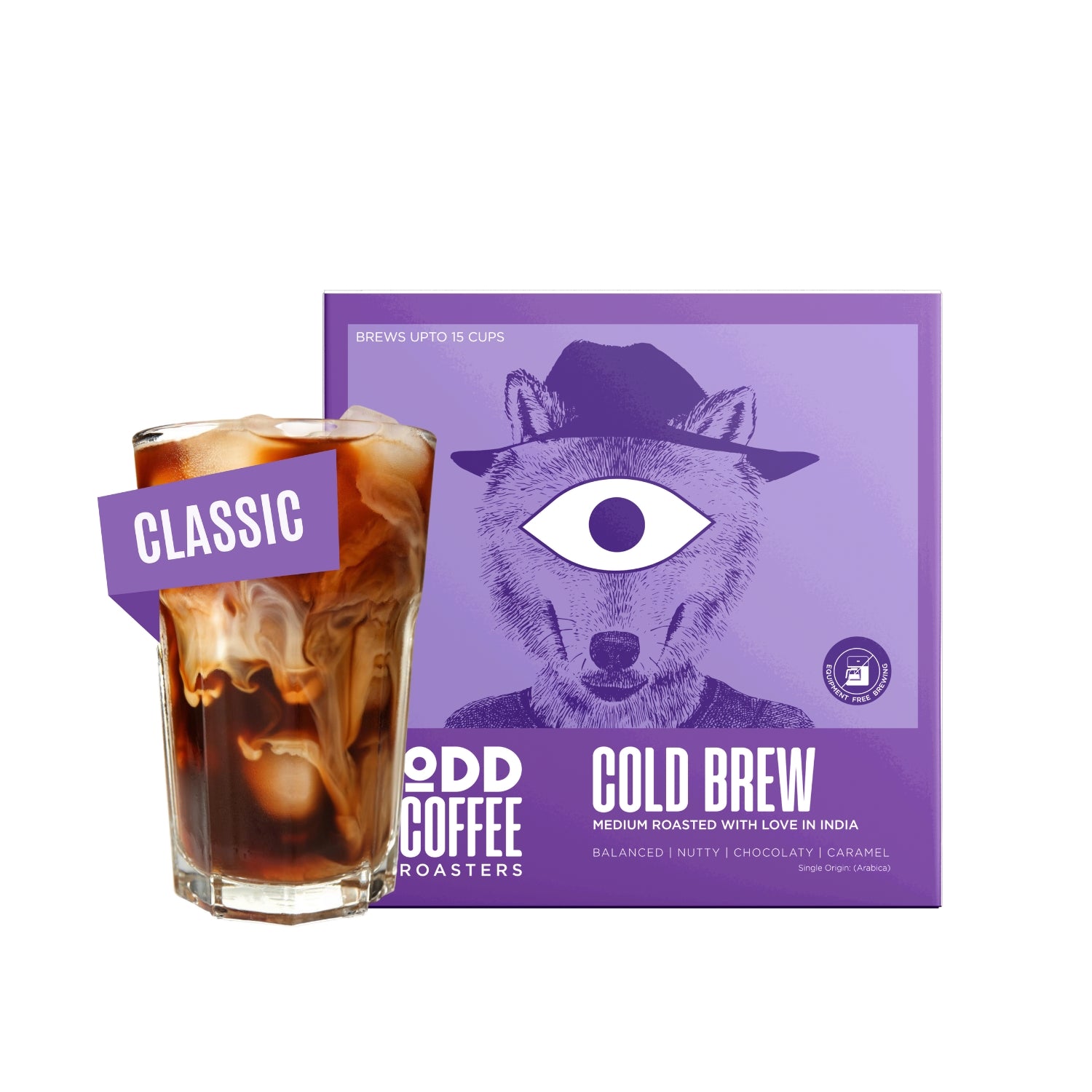 ODD Cold Brew | No Equipment Needed (10 Cups) - Caramelly