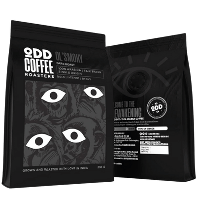 ODD OL' Smoky Dark Roast Coffee (250g) - Caramelly