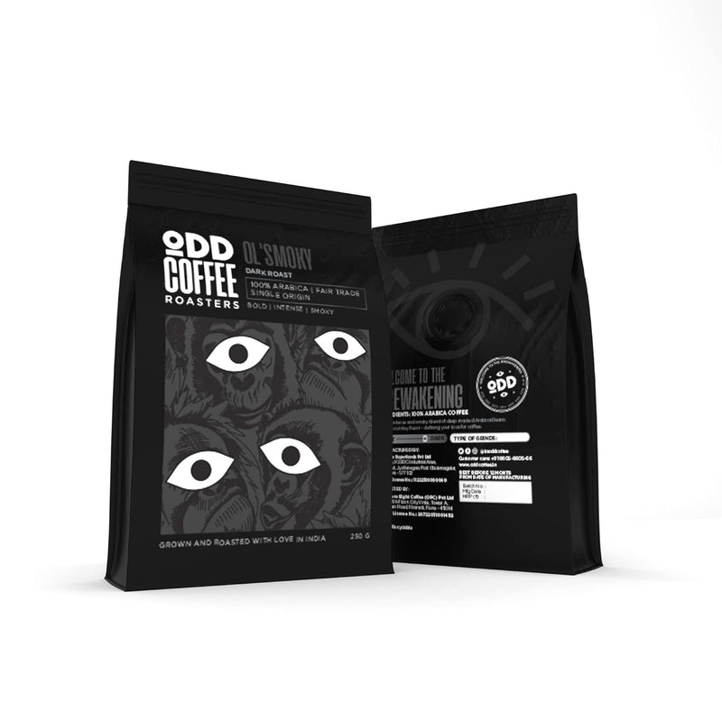 ODD OL' Smoky Dark Roast Coffee (250g) - Caramelly