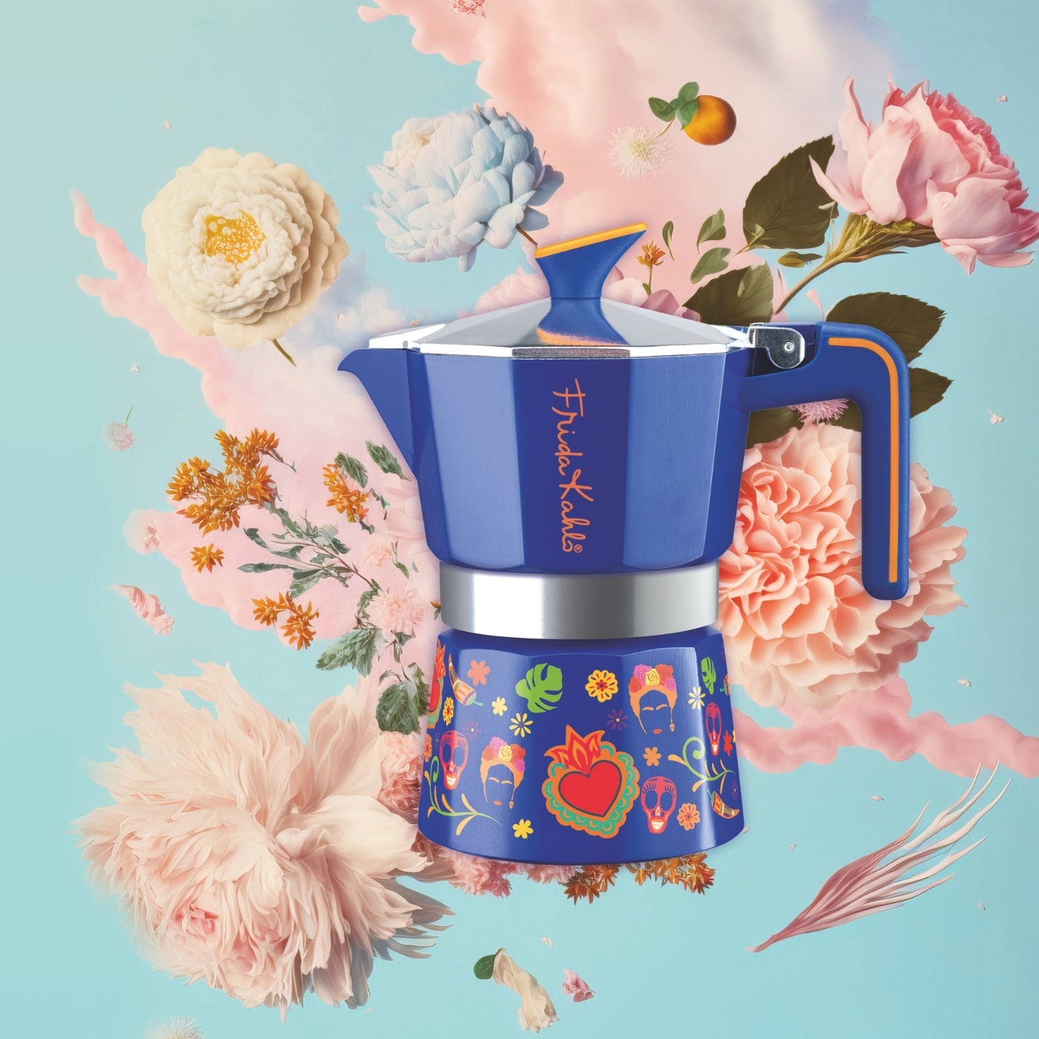 Pedrini Moka Pot | Frida Kahlo Edition - 3 Cups - Caramelly