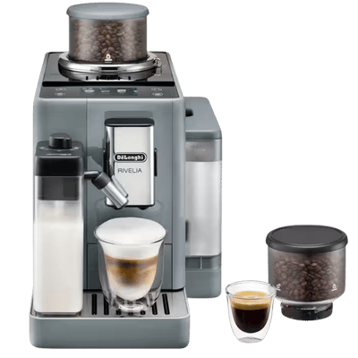 De'Longhi Rivelia EXAM 440.55.B Super Automatic Espresso Coffee Machine - Caramelly