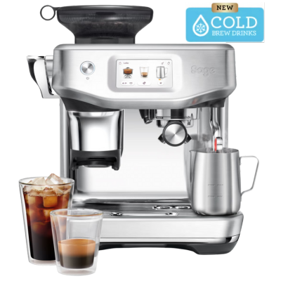 Breville/Sage The Barista Touch Impress Latest Cold Brew Version (SES882 / BES881BSS) Espresso Machine - Caramelly