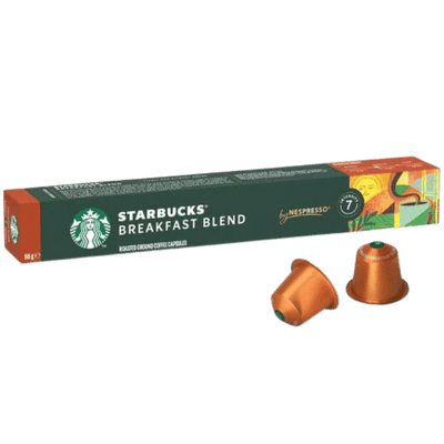 Nespresso Starbucks Breakfast Blend Coffee Capsules/Pods - Caramelly