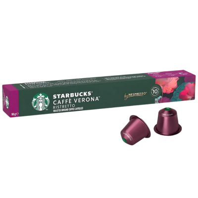 Nespresso Starbucks Caffé Verona Coffee Capsules/Pods - Caramelly