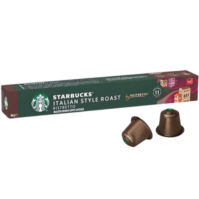 Starbucks Italian Roast Coffee Capsule/Pod - Caramelly