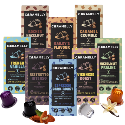 Caramelly Nespresso® Compatible Super Saver Pack - 80 Pods - Caramelly