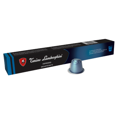 T.Lamborghini Nespresso Compatible Decaffeinated Espresso Capsules/Pods - Caramelly
