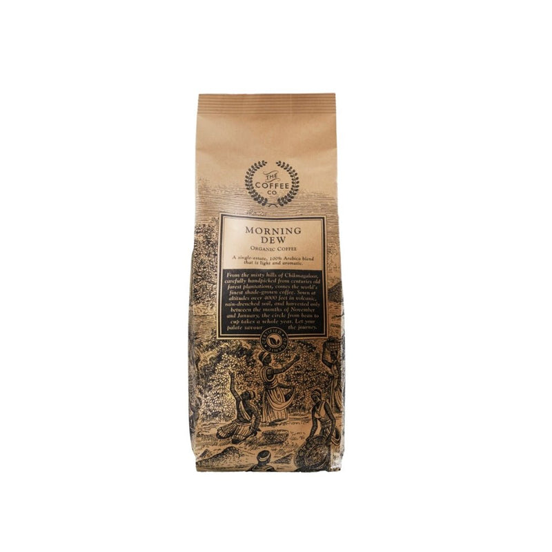 The Coffee Co. Morning Dew Organic Coffee Beans (250g) - Caramelly