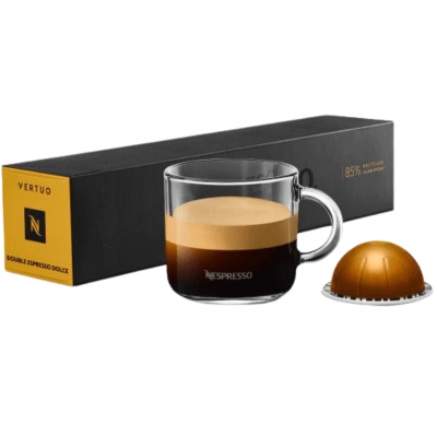 Nespresso Double Espresso Dolce Coffee Capsules/Pods - Caramelly