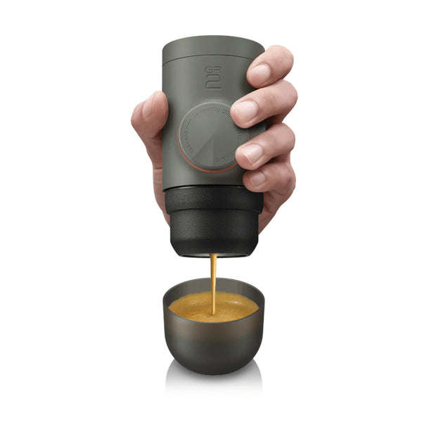 Wacaco Minipresso GR2 Portable Ground Coffee Compatible Espresso Maker - Caramelly