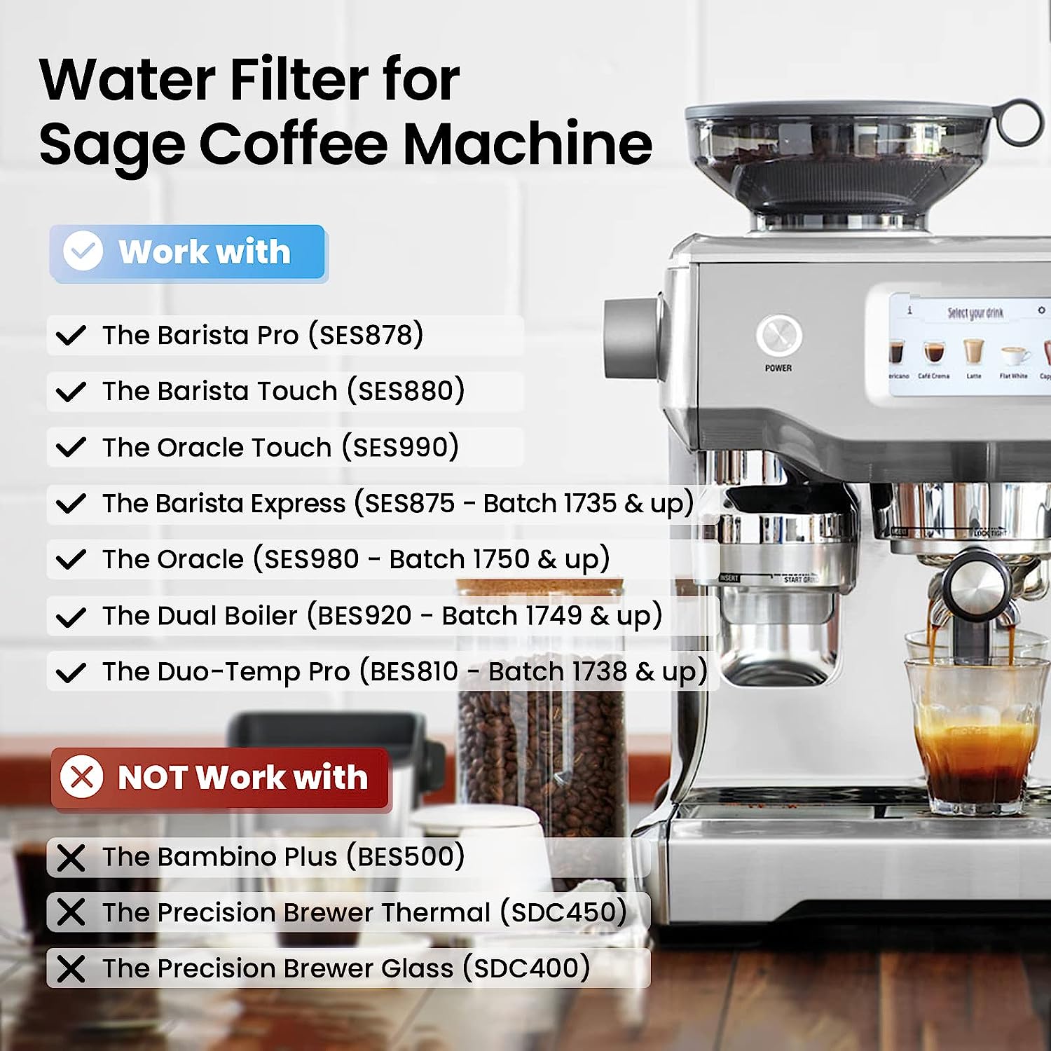 Water Filter for Sage/Breville - Caramelly