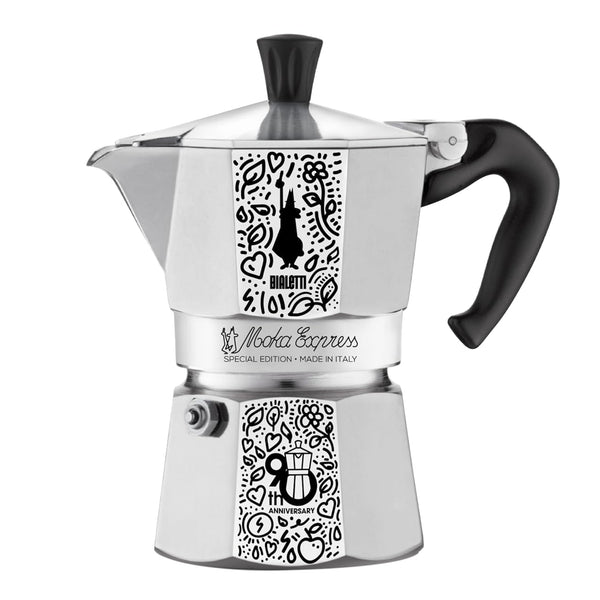 Bialetti Moka Express 90th Anniversary Edition 3 Cups Caramelly