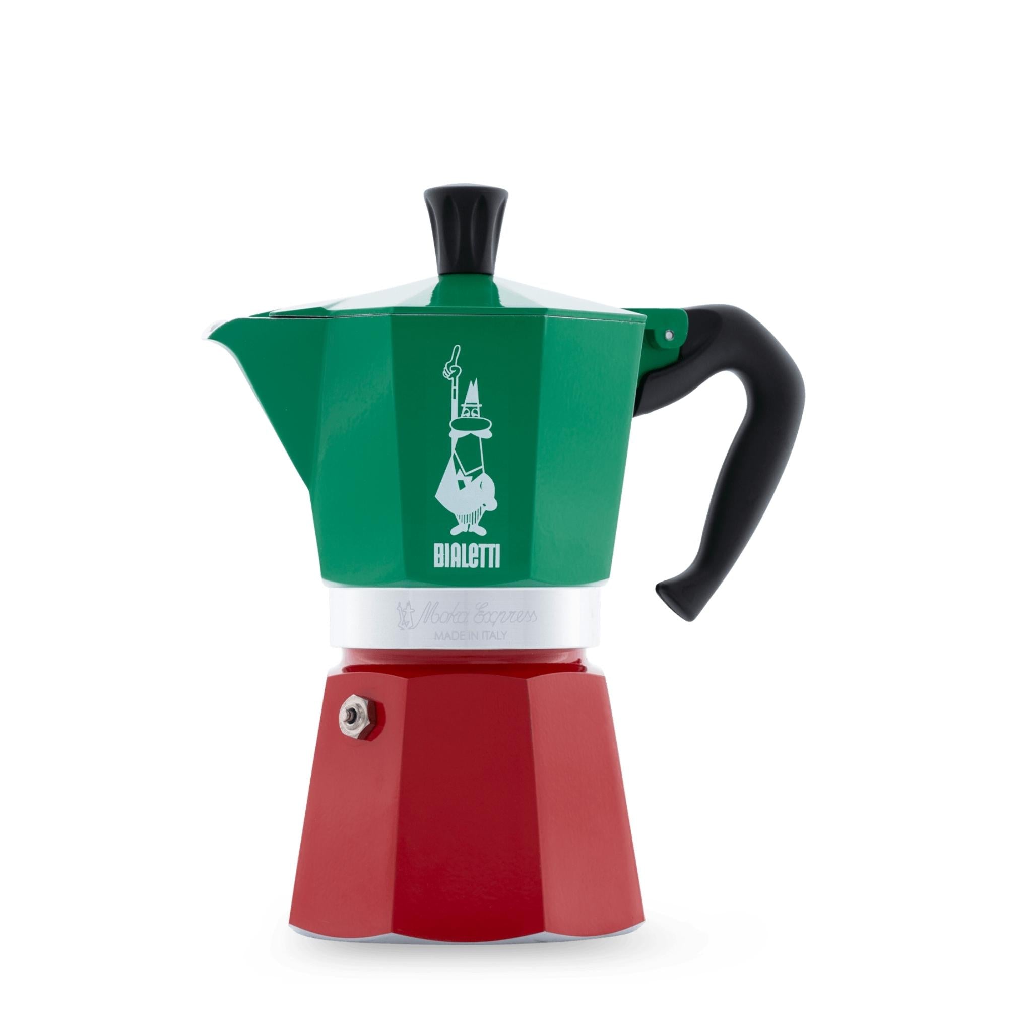 Bialetti Moka Express Tricolor - 3 Cups