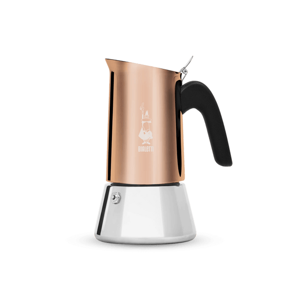 Bialetti Venus Induction Copper Stainless Steel Moka Pot - Caramelly