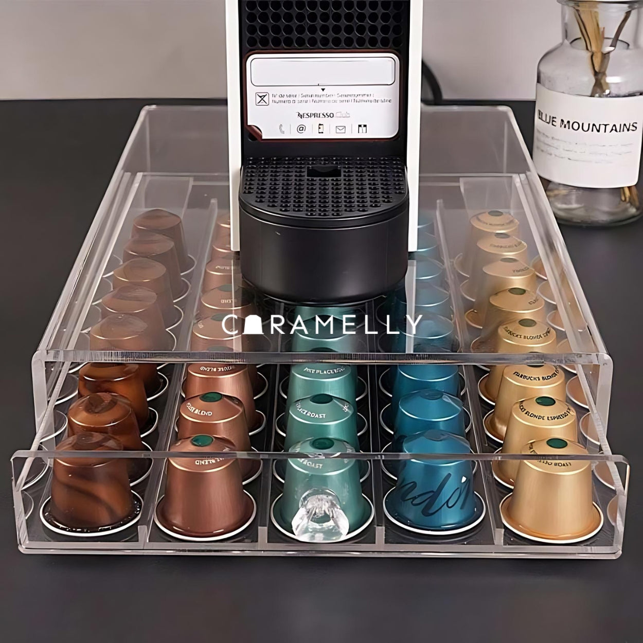 Caramelly Acrylic Clear Pods Drawer - Caramelly