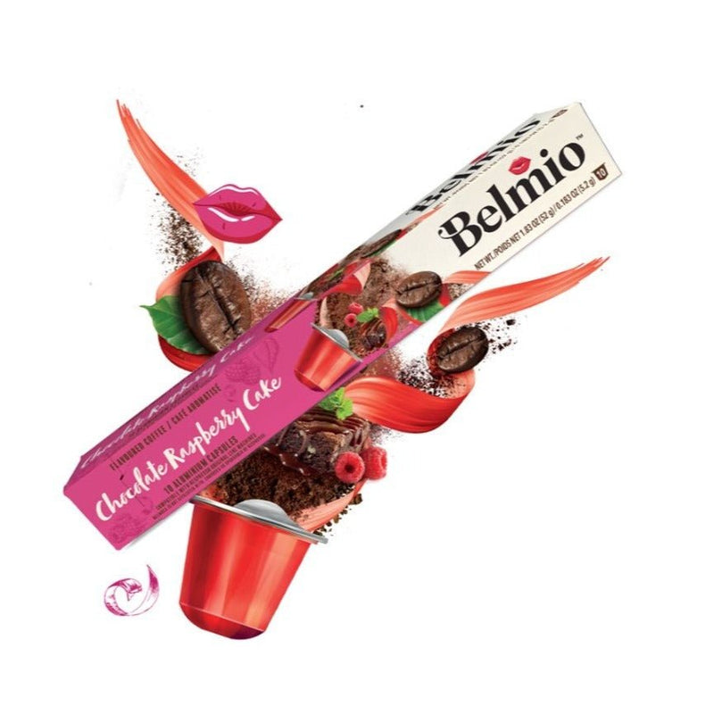 Chocolate Raspberry Cake Nespresso Compatible Capsules/Pods - Caramelly