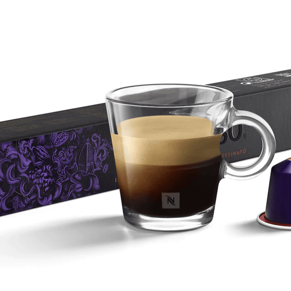 Nespresso Decaf Arpeggio Capsules 10 Coffee Pods Caramelly