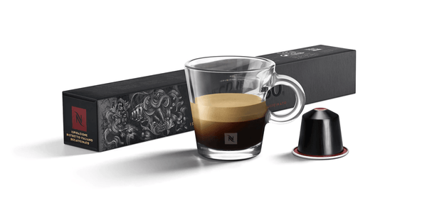 Nespresso Decaf Ristretto Coffee Capsules/Pods - Caramelly