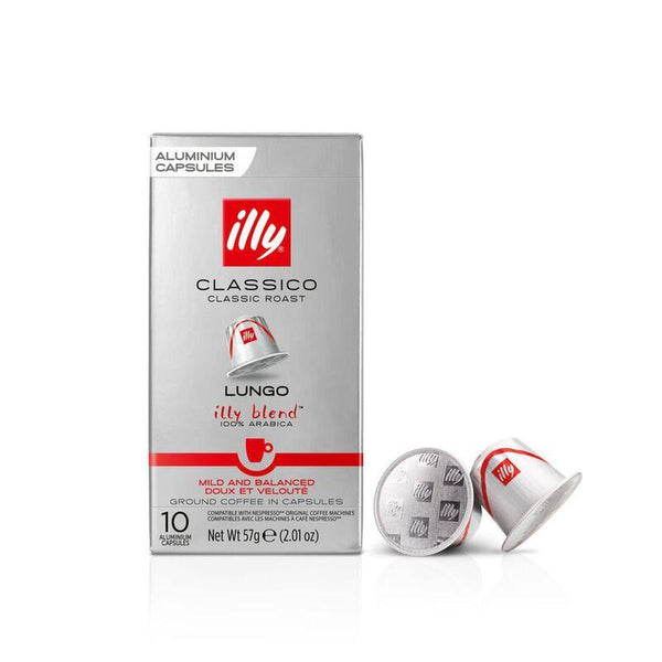 illy Classico Roast Lungo Coffee Capsules/Pods - Caramelly