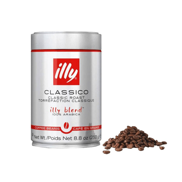 Illy Classico Roast 100% Arabica Coffee Beans - Caramelly