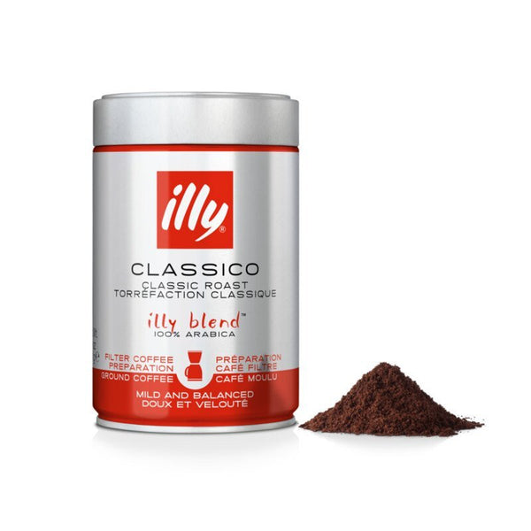 illy Ground Filter CLASSICO Roast Coffee - Caramelly