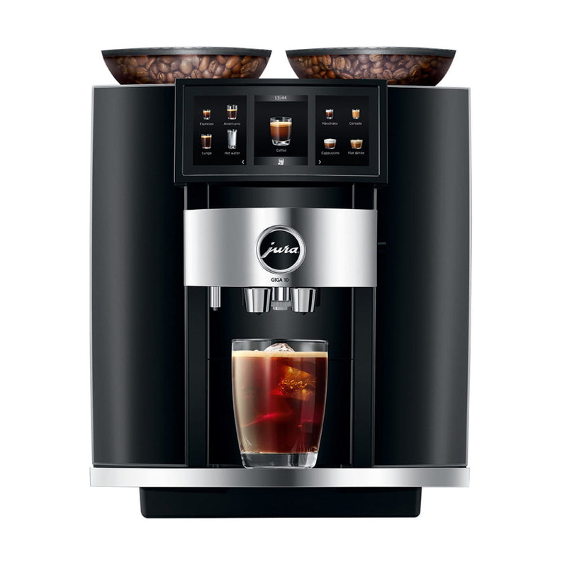 Jura GIGA10 Coffee Machine (Diamond Black) - Caramelly