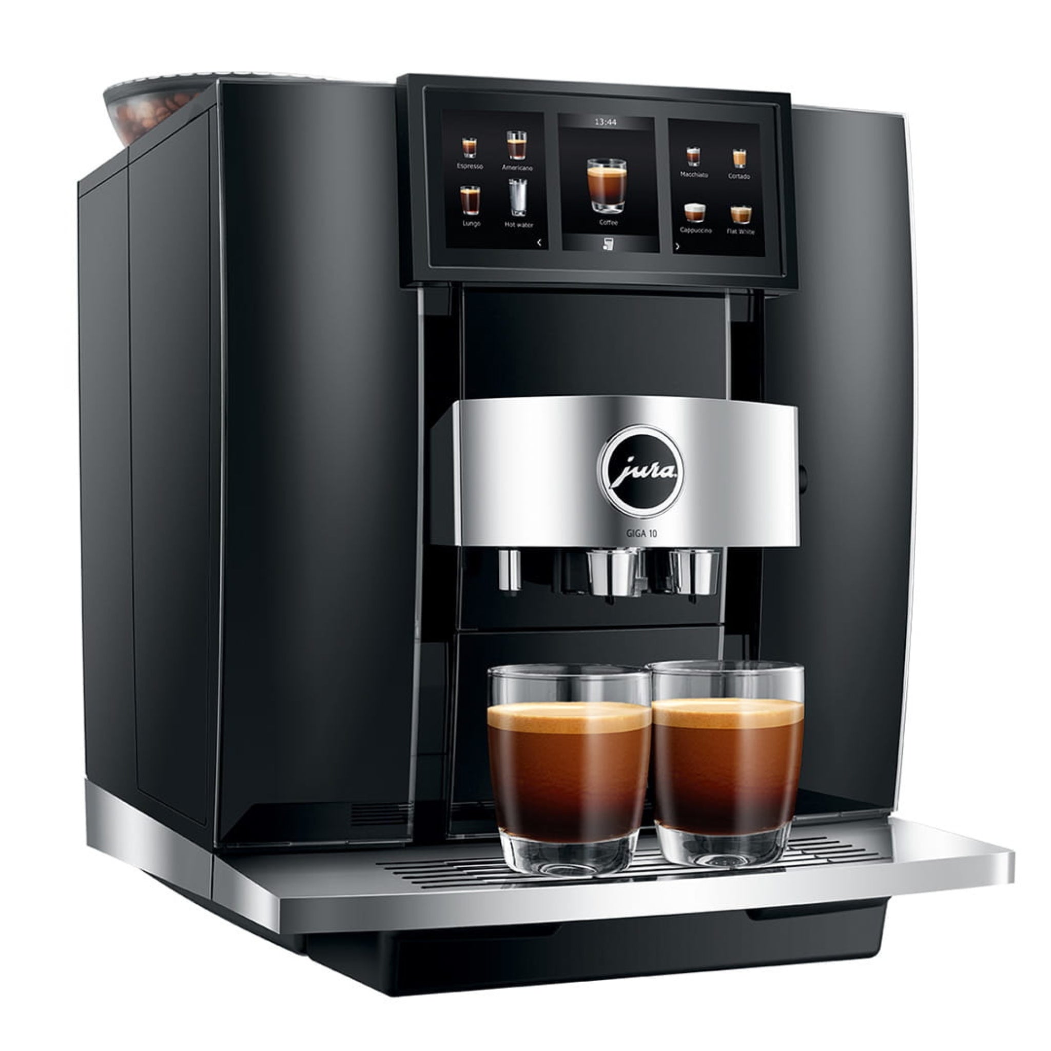 Jura GIGA10 Coffee Machine (Diamond Black) - Caramelly